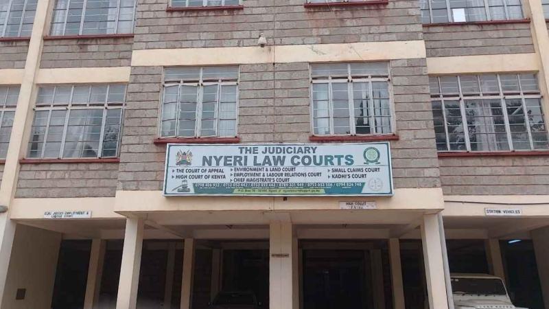 File image of the Nyeri Law Courts